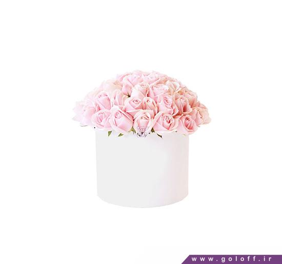 جعبه کادویی گل - جعبه گل دِلبان - Delban | گل آف